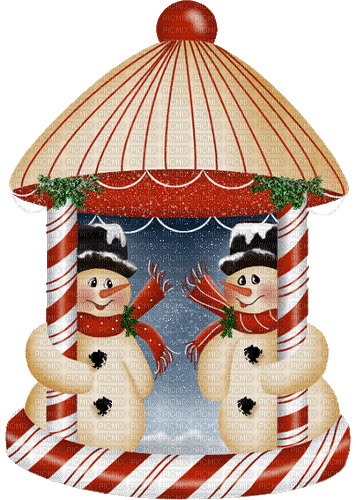 naya2012 snowman - GIF animado grátis