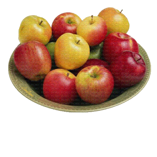 Schale mit Äpfeln - Free animated GIF