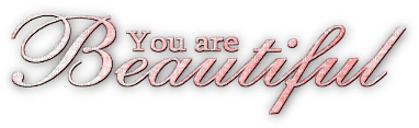 soave text beautiful you pink - PNG gratuit
