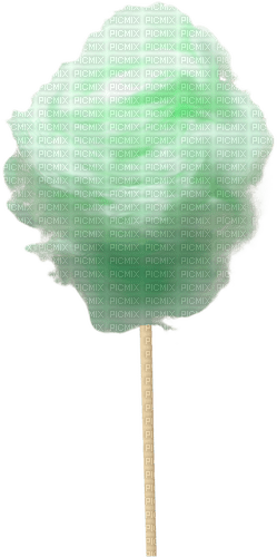 cotton candy green Bb2 - zdarma png
