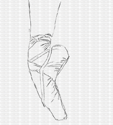 ballerina feet - Ingyenes animált GIF