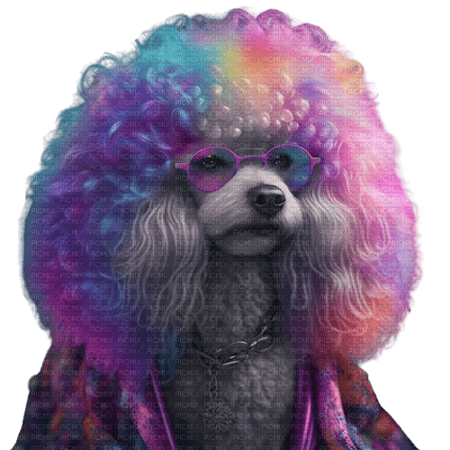 loly33 chien hippie - 無料png