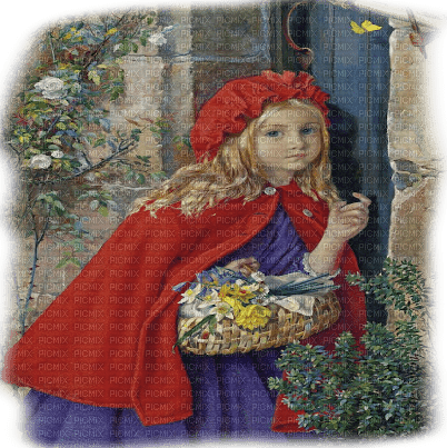 red riding hood chaperon rouge - 免费PNG
