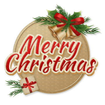 loly33 texte Merry Christmas - 免费PNG