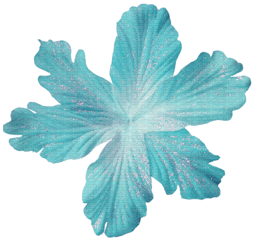 Fleur Bleu Neige :) - Free PNG