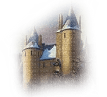 castillo  invierno dubravka4 - Free PNG
