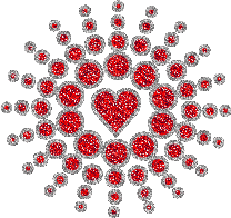 srdce kruh - Bezmaksas animēts GIF