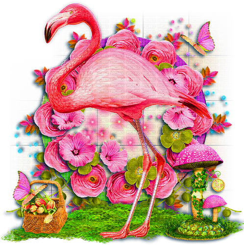 flamingo milla1959 - png ฟรี