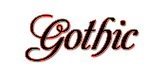 gothic text nataliplus - ücretsiz png