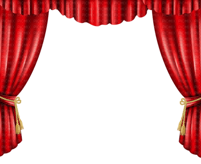 Kaz_Creations Deco Curtains Red - zdarma png