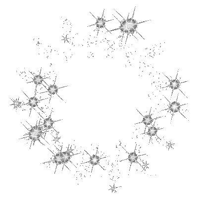 ani-frame-rund-cirkel-stjärnor - GIF เคลื่อนไหวฟรี