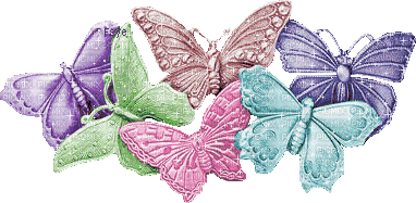 papillons - Zdarma animovaný GIF