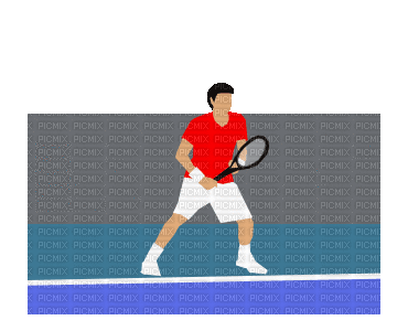 tennis player bp - GIF animado gratis