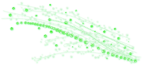 Jewels.Stars.Dots.Green - ücretsiz png