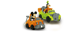 Kaz_Creations Cartoon Mickey & Goofy - PNG gratuit