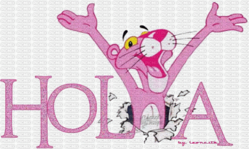 Pink Panther - Darmowy animowany GIF