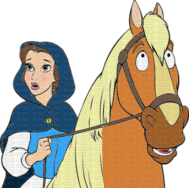 Belle et la Bête - 無料のアニメーション GIF