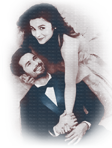 soave bollywood actor couple blue brown - png gratis