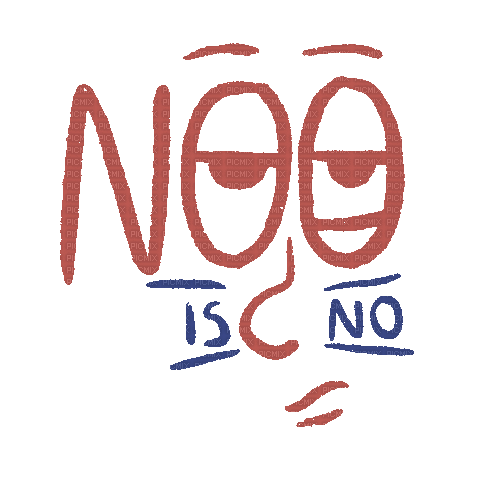 Noo is no - Безплатен анимиран GIF