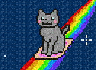Nyan cat - Darmowy animowany GIF
