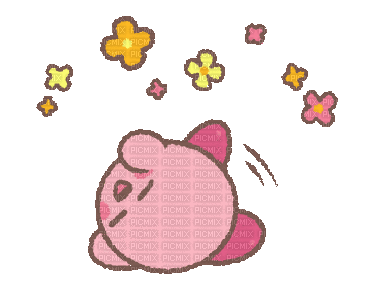 KIRBY SPIN!!! - Free animated GIF