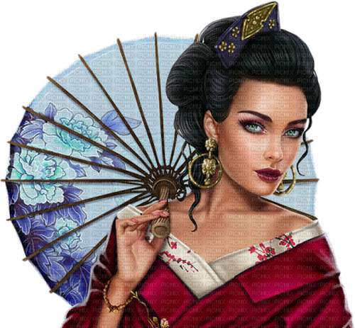 Asian woman. Leila - бесплатно png