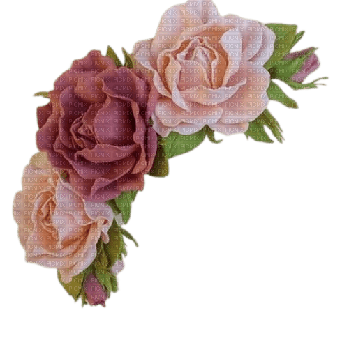 couronne fleurs - nemokama png