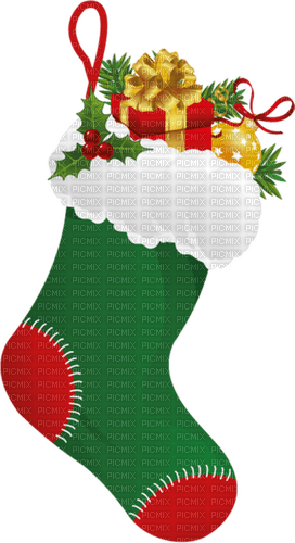 julstrumpa------Christmas stocking - PNG gratuit