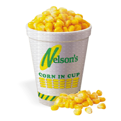 Corn in cup - bezmaksas png