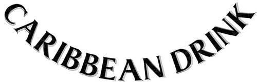 Caribbean Drink Text - Bogusia - Free PNG