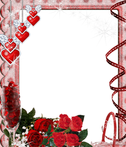Valentine's.Cadre.Frame.Victoriabea - Free PNG