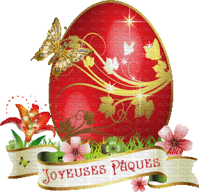 Joyeuses Pâques 7 - Zdarma animovaný GIF