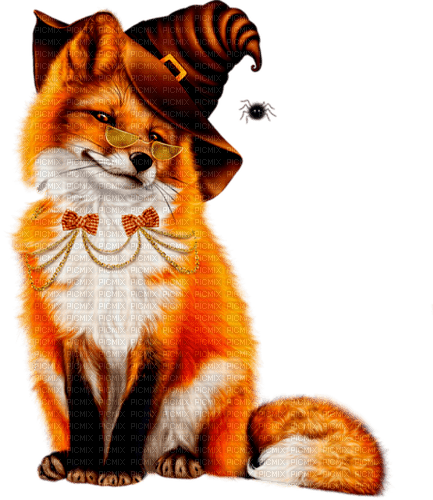 halloween fox by nataliplus - ilmainen png