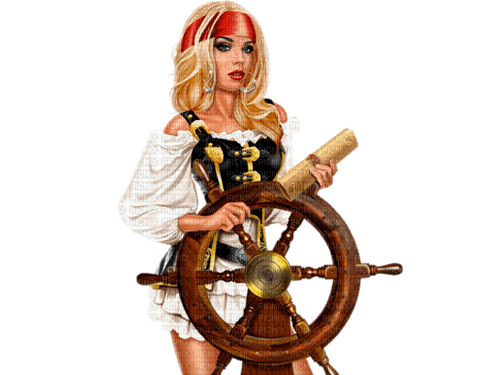 pirate girl .gif Adam64 - gratis png