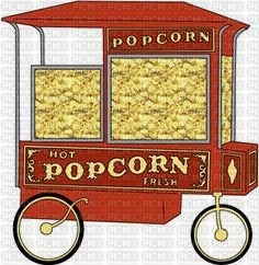 popcorn - zdarma png