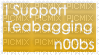 I support teabagging n00bs stamp yellow - png gratis