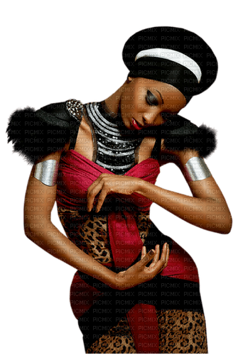 charmille _ Afrique _ femme - бесплатно png