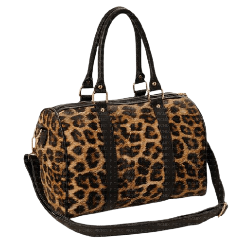 maj sac léopard - PNG gratuit
