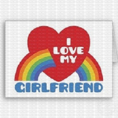 i love my girlfriend - PNG gratuit