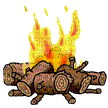 fuoco legna - Bezmaksas animēts GIF