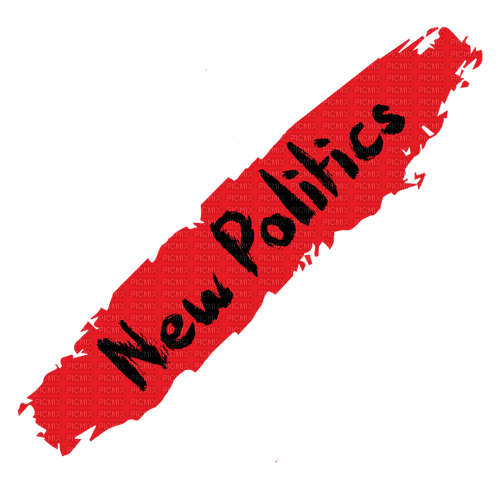 New politics - gratis png