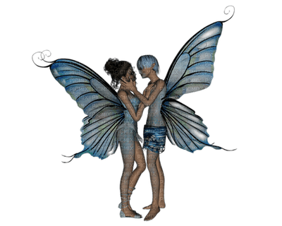 Kaz_Creations Poser Dolls Couples Couple Fairy Fairies - png ฟรี