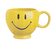 smiley face cup - nemokama png