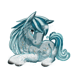 snowy pony - png gratuito