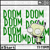 gir doom window - 無料のアニメーション GIF