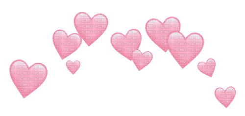 light pink heart crown - gratis png