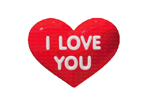 I Love You Heart - GIF animate gratis