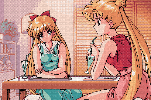 Sailor Moon Venus - Δωρεάν κινούμενο GIF