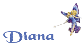 Kaz_Creations Names Diana Animated - Animovaný GIF zadarmo