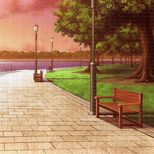 Y.A.M._Anime background - zdarma png
